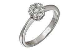 8819 - Weissgold, 7 Brillanten